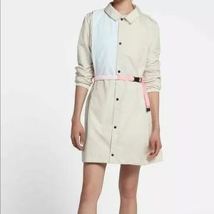 Nike Nikelab Shirt Dress Jacket Sz Small